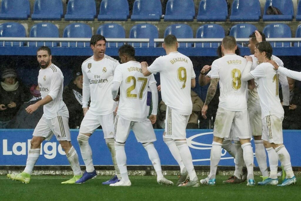 How can Real Madrid lineup against Granada?