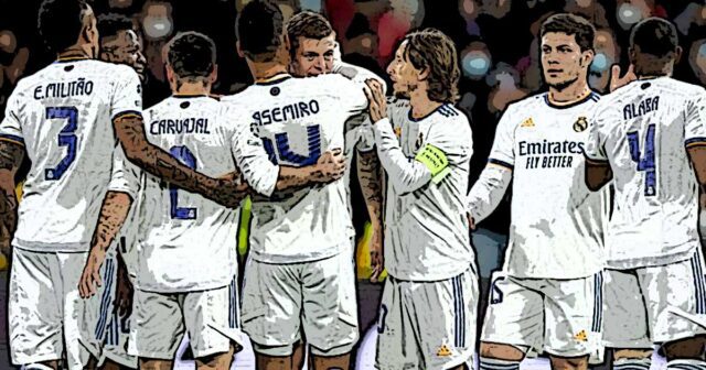 real-madrid-make-way-UCL-knockout-stage-2021-22